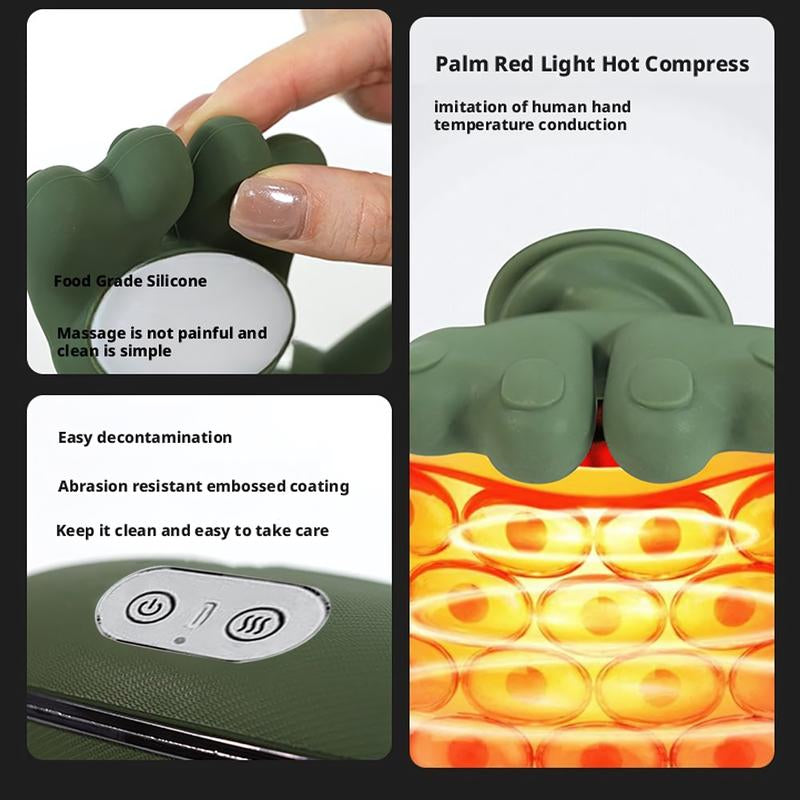 Professional Handheld Neck and Shoulder Massager with Realistic Touch, Three Speed Settings, Unisex - Ideal Christmas Gift